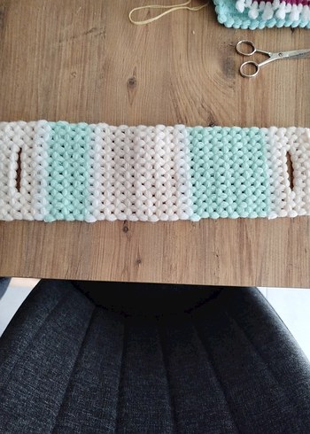 Turkuaz Pastel Renkli Banyo lifi - Görsel 3