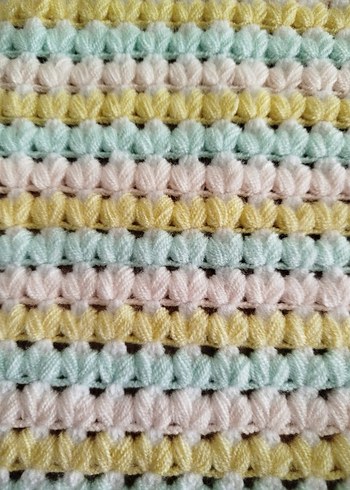 Pastel renkli çok renkli banyo lifi - Görsel 2