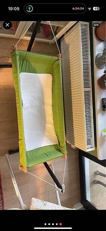  Beden yeşil Renk Svava stantlı hamak