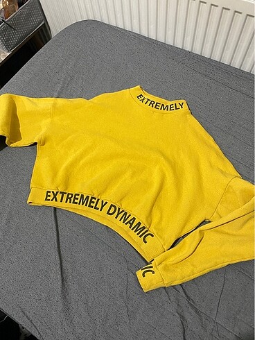 Crop sweattişört