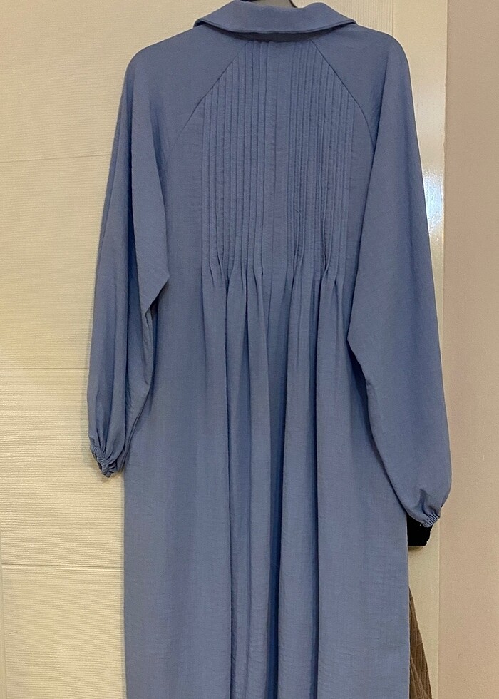 Keten elbise - Görsel 2