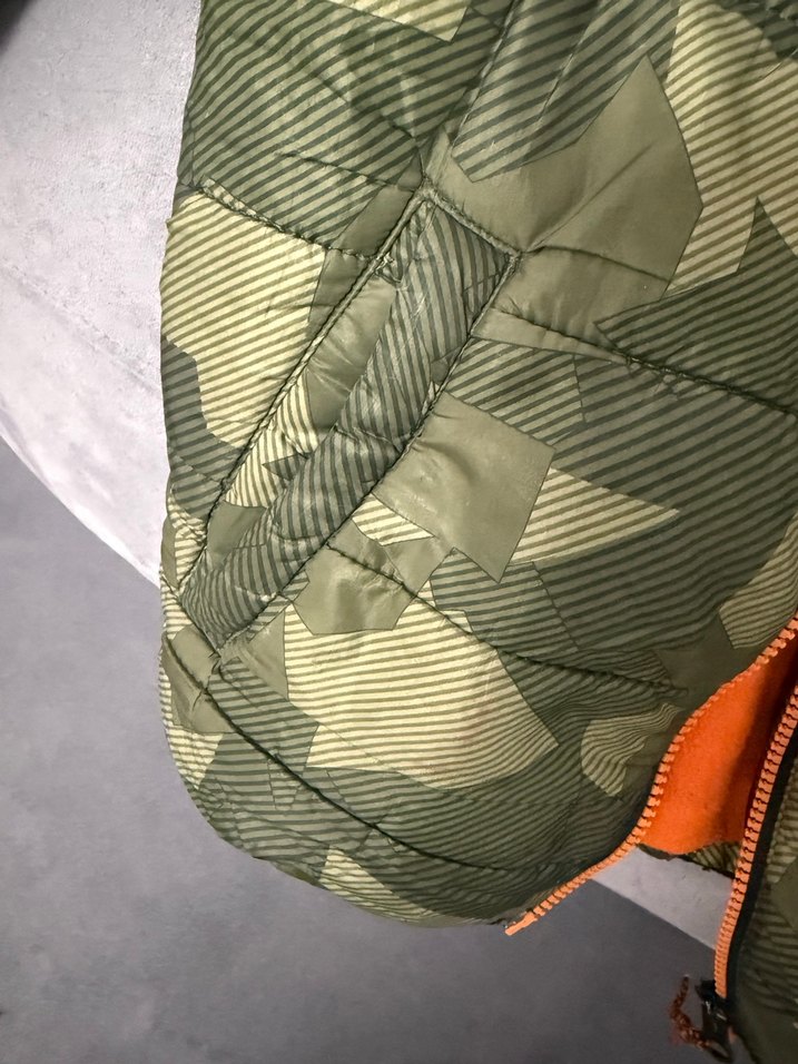 Erkek Çocuk Kamuflaj Desenli Fermuarlı Mont - Görsel 4