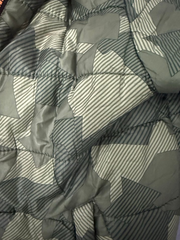 Erkek Çocuk Kamuflaj Desenli Fermuarlı Mont - Görsel 3