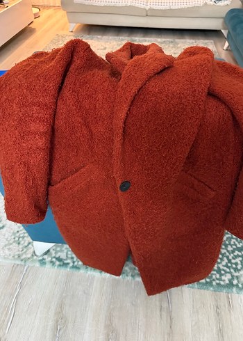 Kiremit rengi Peluş Kaban - Görsel 3