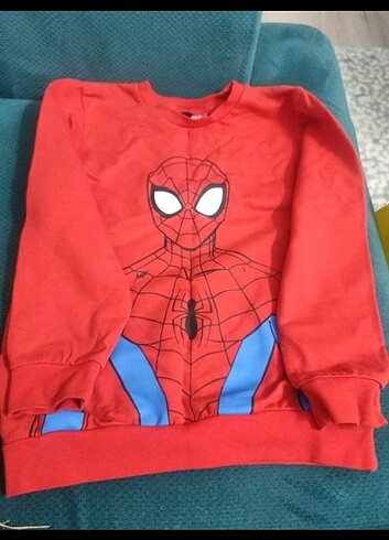 #erkek çocuk sweatshirt #spiderman sweatshirt - Görsel 2
