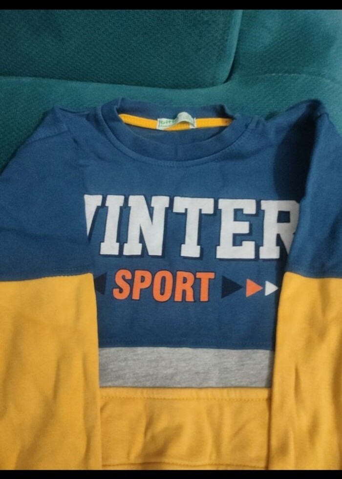 #erkek çocuk sweatshirt  - Görsel 2