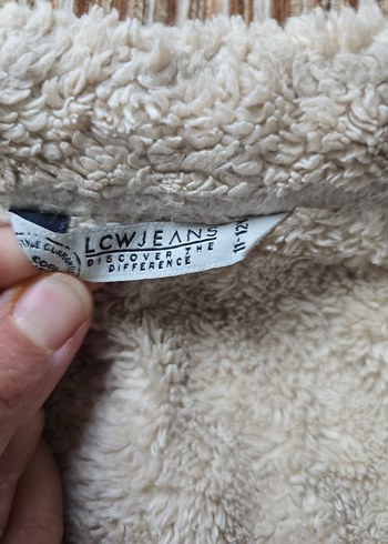 Kürklü Kolsuz Mavi Kot Ceket - Görsel 6