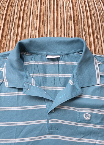 Gri Çizgili Erkek Polo Tişört - Görsel 7