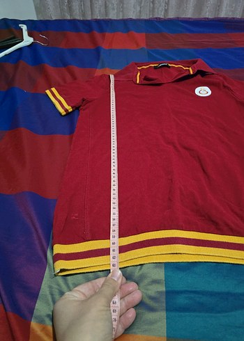 Orijinal Galatasaray Polo Yakalı Tişört - Görsel 3