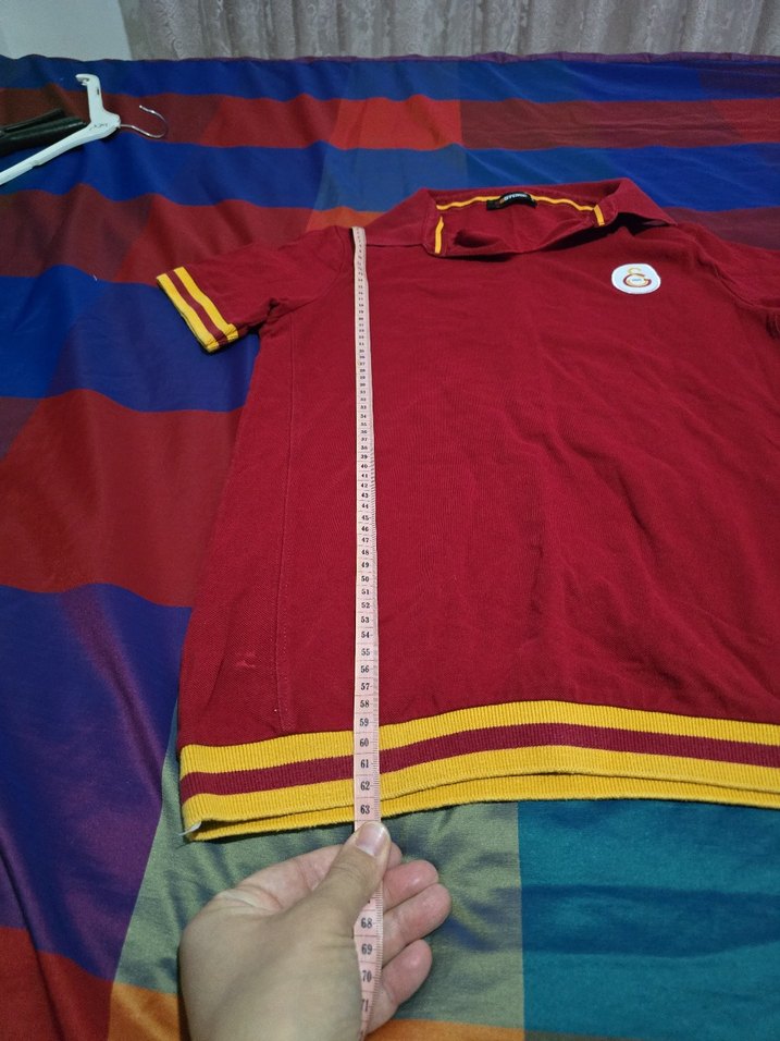 Orijinal Galatasaray Polo Yakalı Tişört - Görsel 3