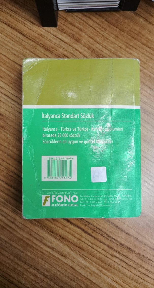 FONO İtalyanca-Türkçe Standart Sözlük - Görsel 2