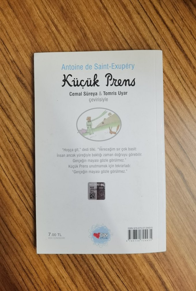 Küçük Prens - Antoine de Saint-Exupéry - Görsel 2