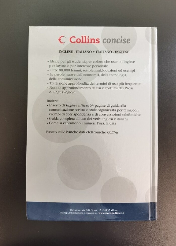 COLLINS INGLESE- ITALIANO / ITALIANO - INGLESE - Görsel 2