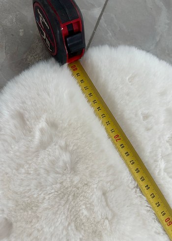 Beden beyaz Renk Beyaz Modern Şekilli Peluş Halı