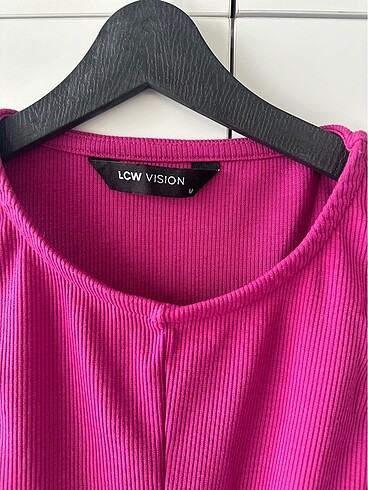 LC Waikiki Lcw fuşya crop