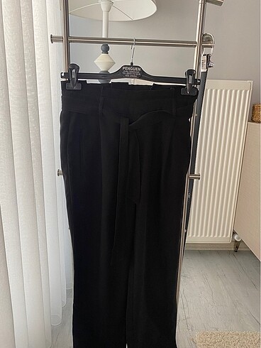 Siyah kumaş pantalon