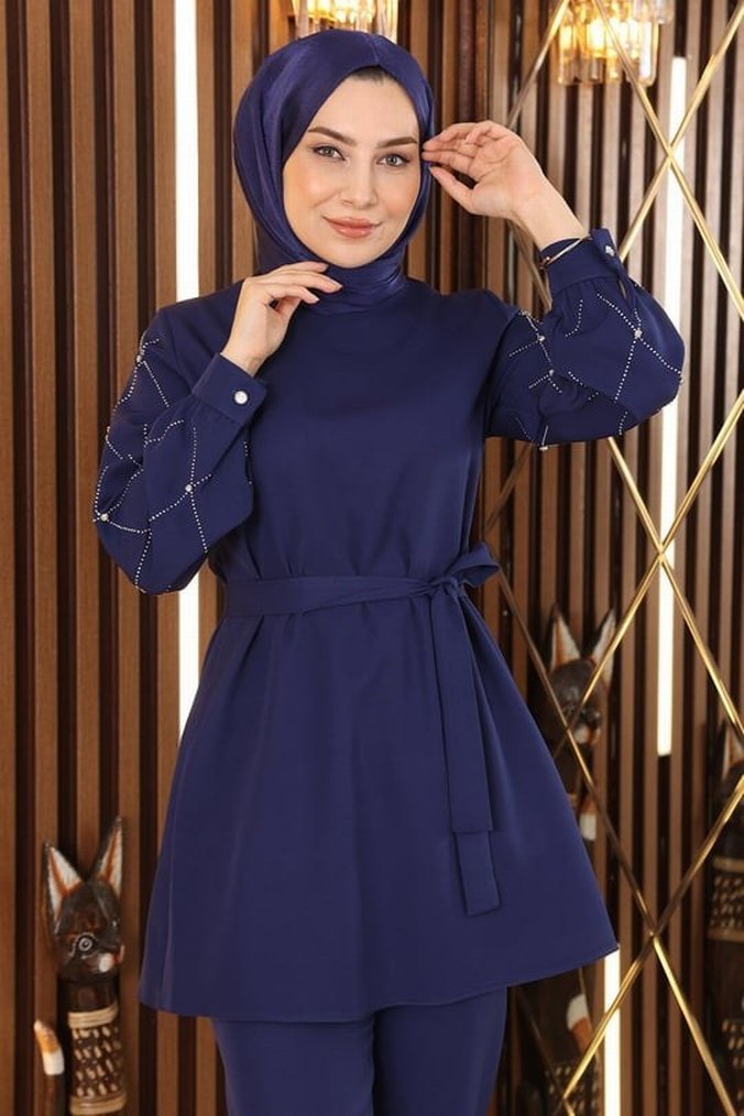 TAŞ DETAYLİ İKİLİ TAKİM - Görsel 5