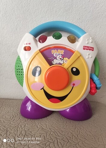 Fisher price CD çalar eğitici oyuncak