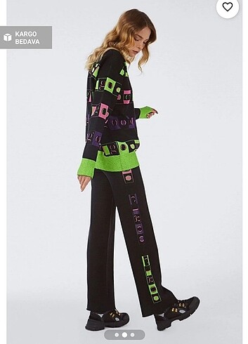 İkili triko takim S beden  - Görsel 2