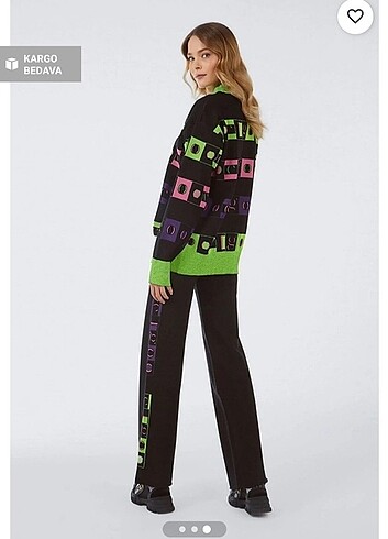 İkili triko takim S beden  - Görsel 3