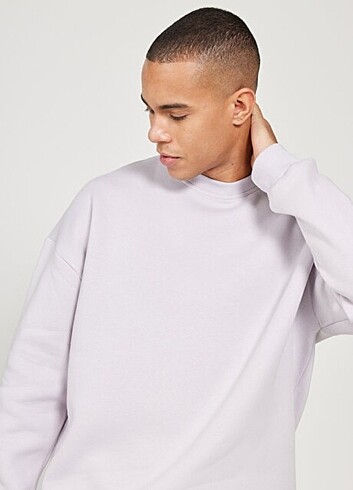 Oversize Bol Kesim Sweatshirt - Görsel 4