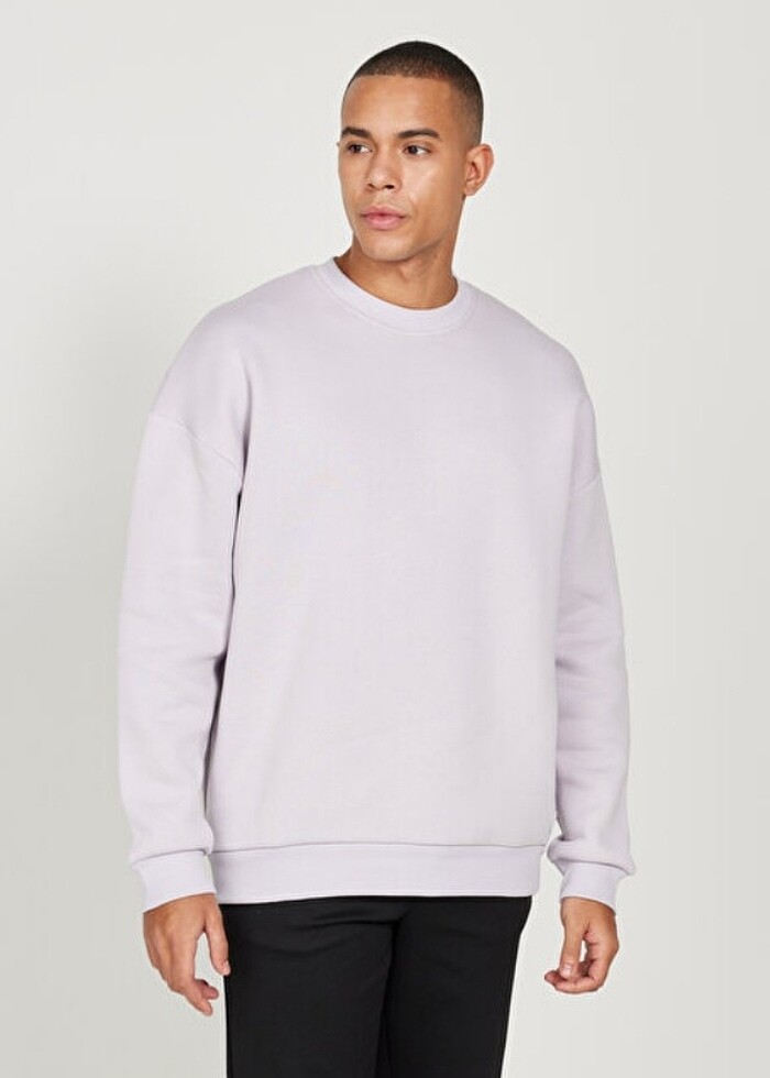 Oversize Bol Kesim Sweatshirt - Görsel 2