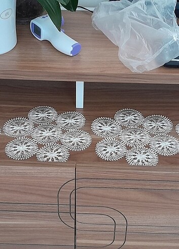 6 parça iğne oyası dantel