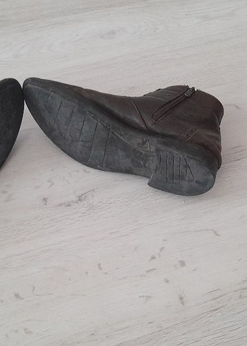 Kahverengi Deri Erkek Botları - Görsel 4