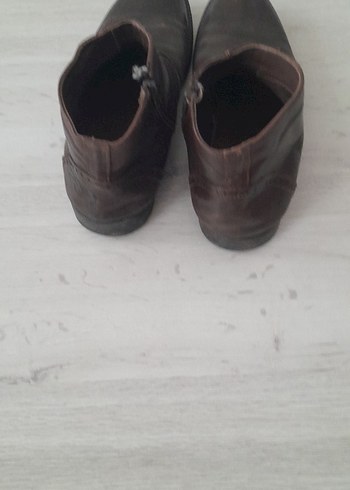 Kahverengi Deri Erkek Botları - Görsel 6