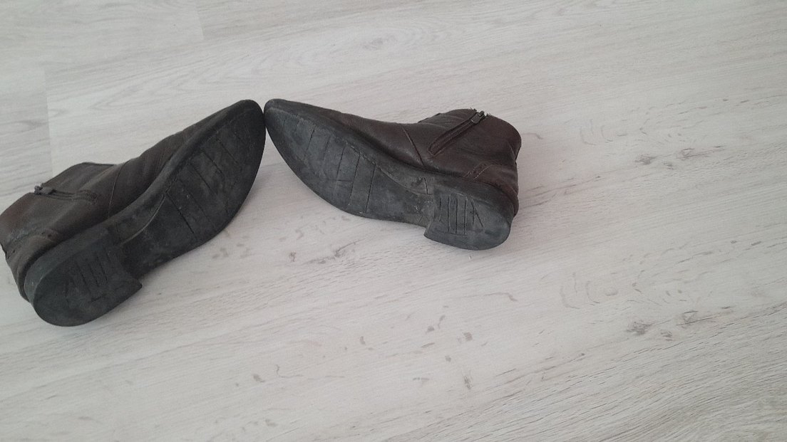 Kahverengi Deri Erkek Botları - Görsel 4