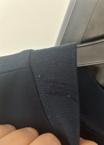 Opus oversize lacivert salaş rahat üst - Görsel 7