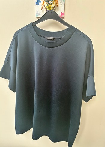 Opus oversize lacivert salaş rahat üst - Görsel 2