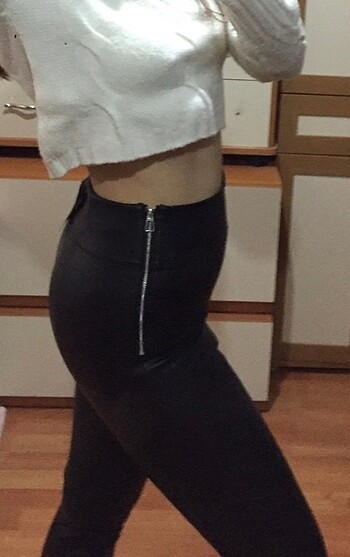 Bershka Bershka deri tayt