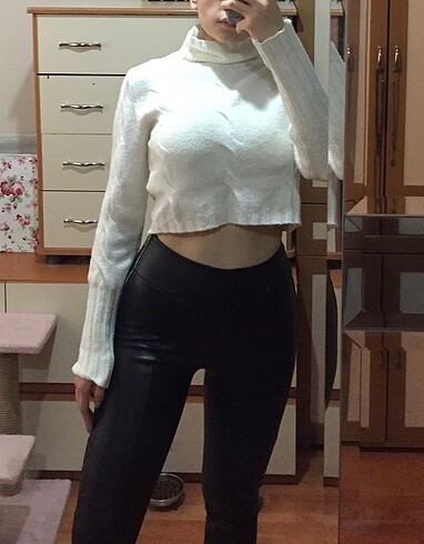 s Beden Bershka deri tayt
