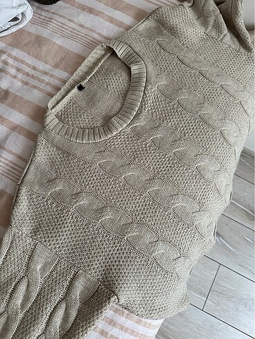 s Beden camel Renk Trendyolmilla crop kazak