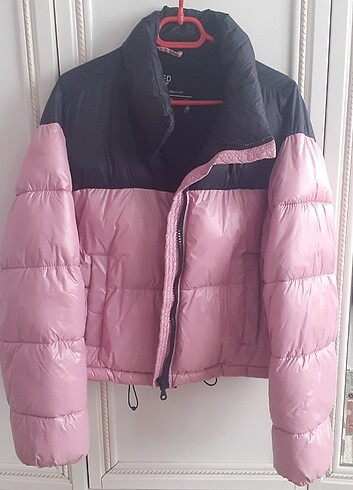 m Beden pembe Renk Stradivarius mont