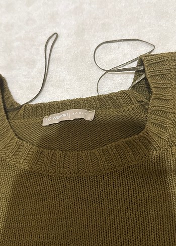 Lc wakiki Zeytin yeşili triko - Görsel 3