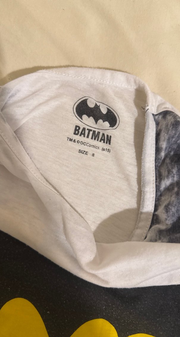 Batman Baskılı yarım Kollu Tişört - Görsel 2