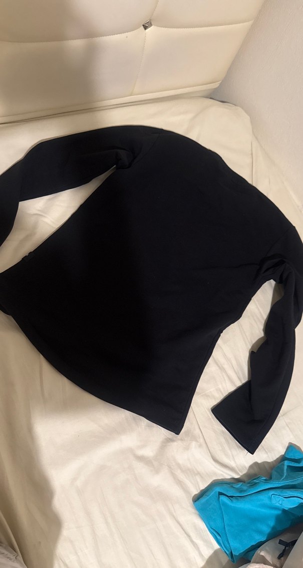 Siyah Erkek Sweatshirt Uzun Kollu - Görsel 3