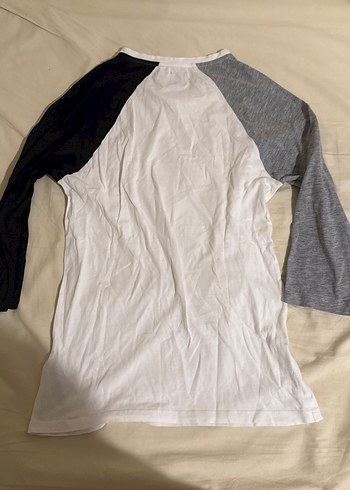 Rahat Kesim Uzun Kollu KadınTişört - Görsel 3