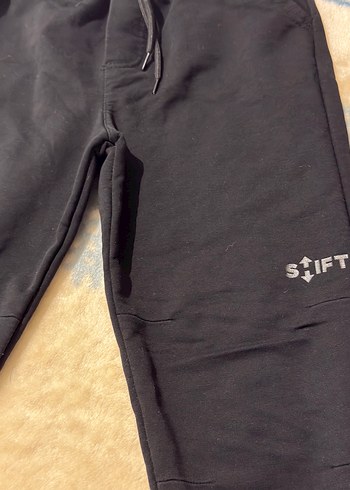 Diğer Siyah Loose Fit Eşofman Altı