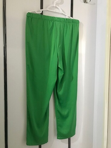 40 Beden yeşil Renk Saten kuşaklı blazer takım