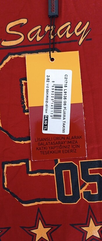 Galatasaray Orijinal GS tişört