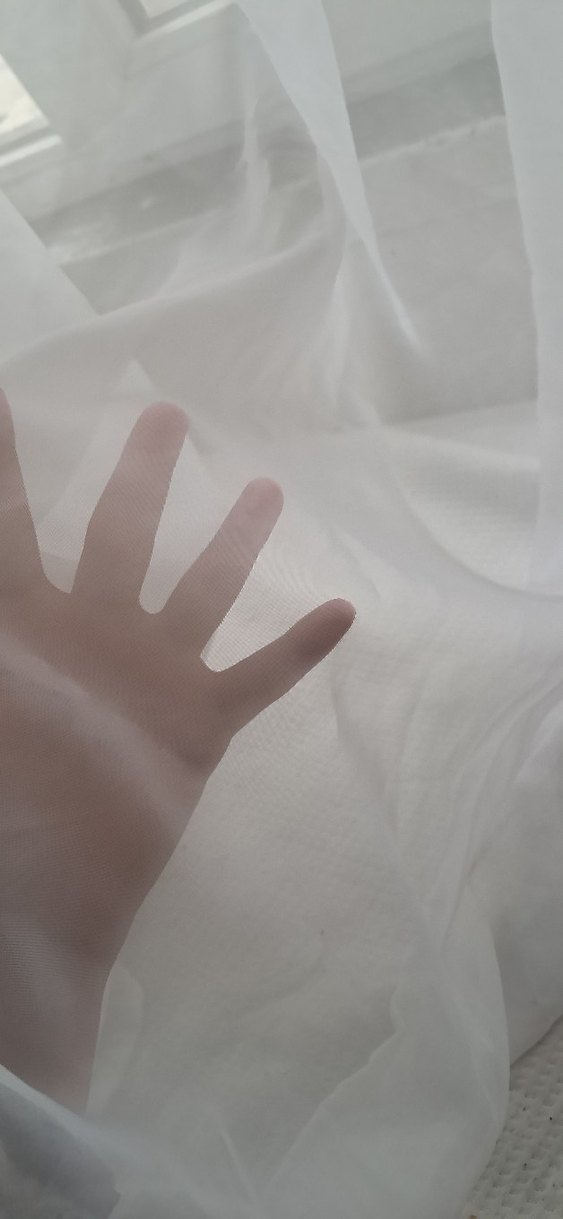 Modern Klasik Beyaz Tül Perde - Görsel 5