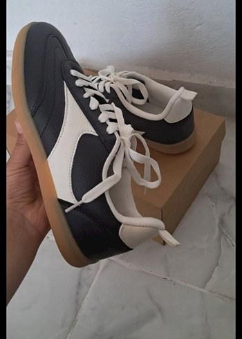 Siyah Kadın Spor Ayakkabı - Görsel 3