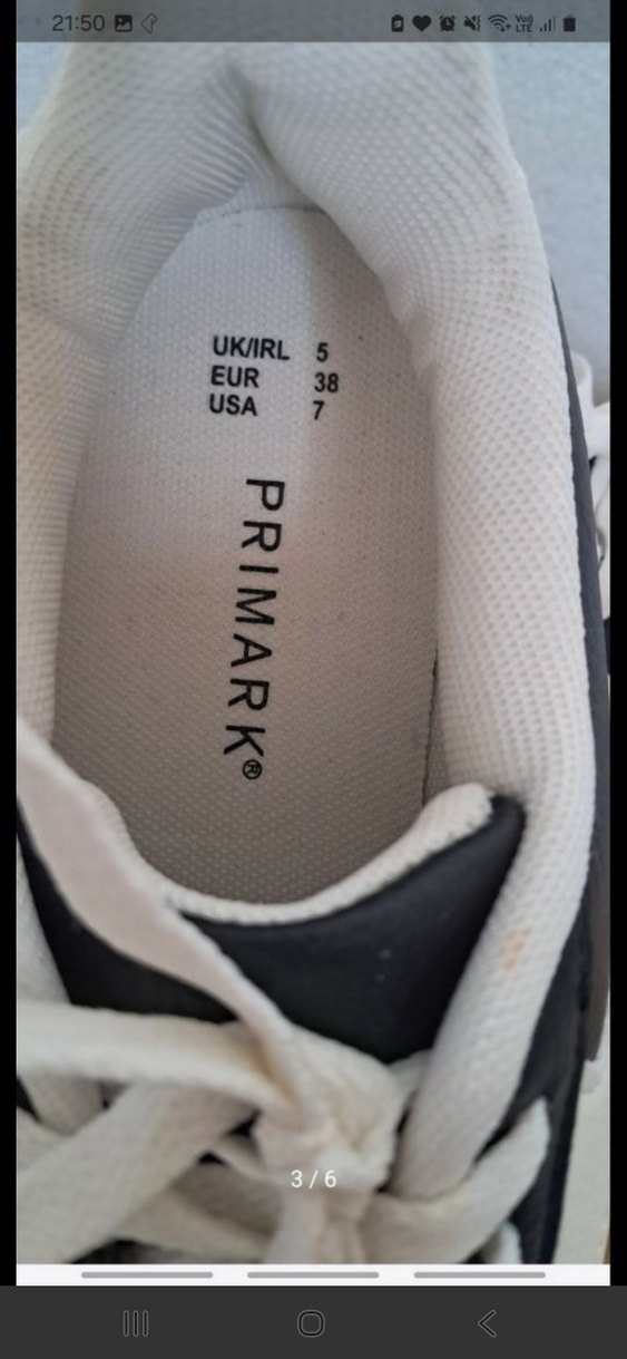 Siyah Kadın Spor Ayakkabı - Görsel 4