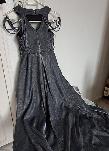 Elbise abiye parıltılı - Görsel 4