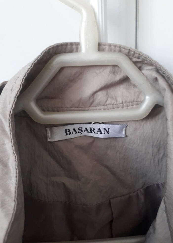 Paraşüt kumaş trenckot bayan - Görsel 2