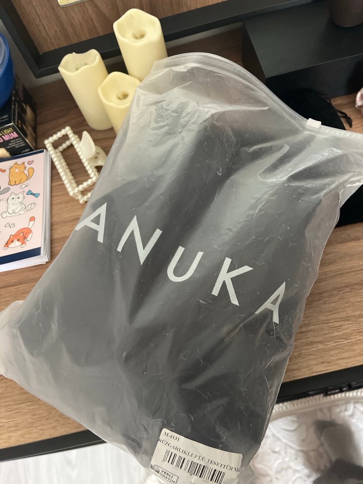 Manuka 3'lü Tesettür Mayo Takımı Siyah - Görsel 2