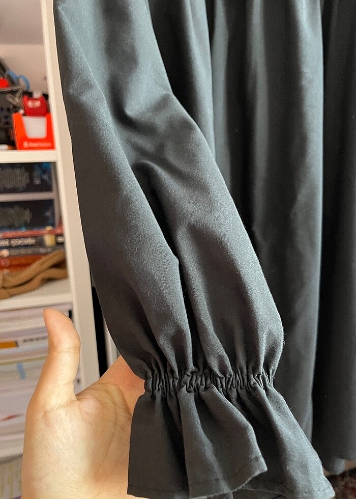 Yaka detayli gomlek - Görsel 2